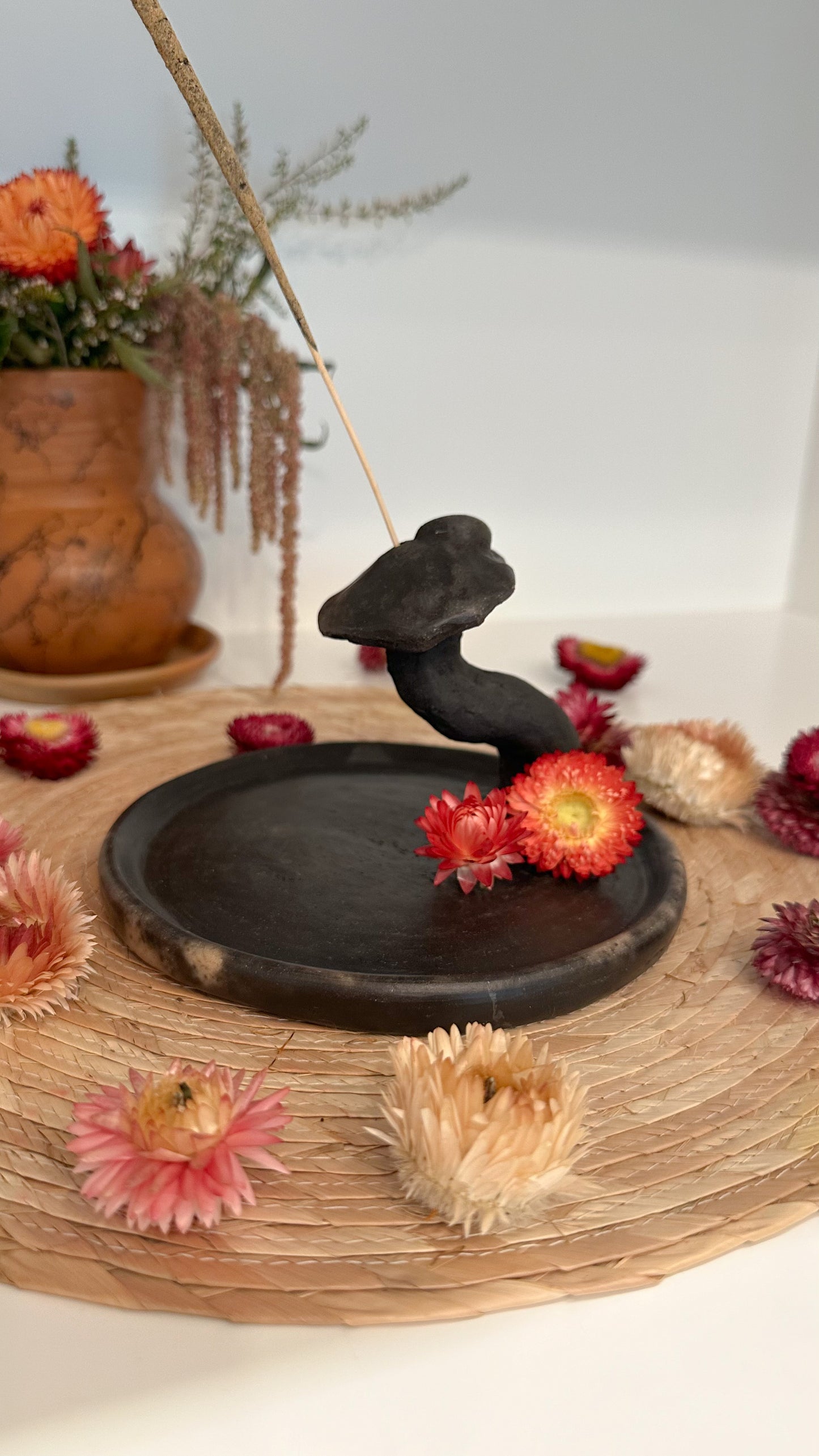 Luna Incense Holder