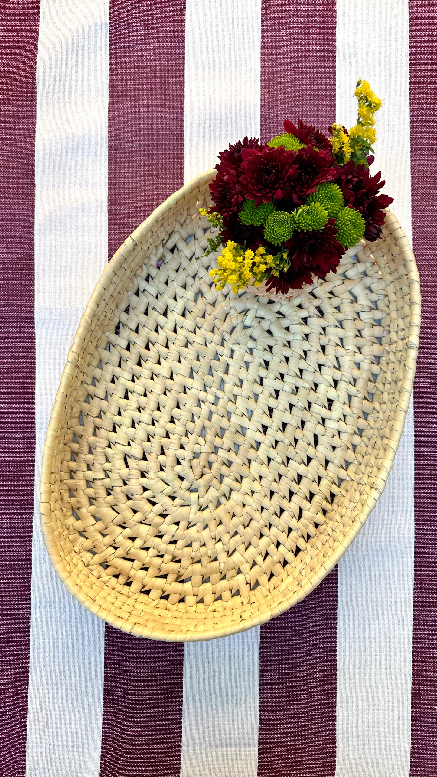 Miranda Woven Oval Basket