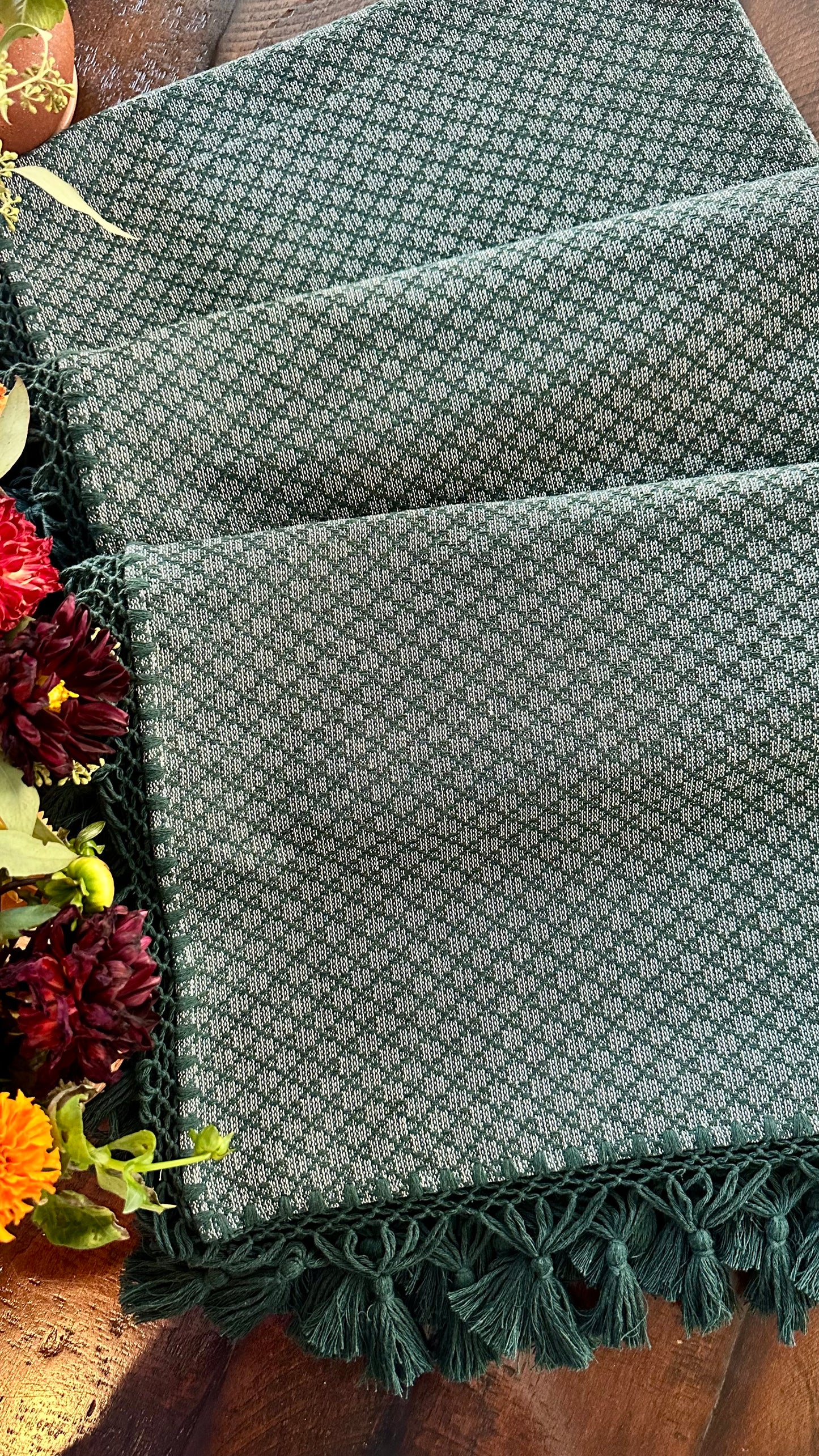 Maria Guadalupe Woven Tablecloth