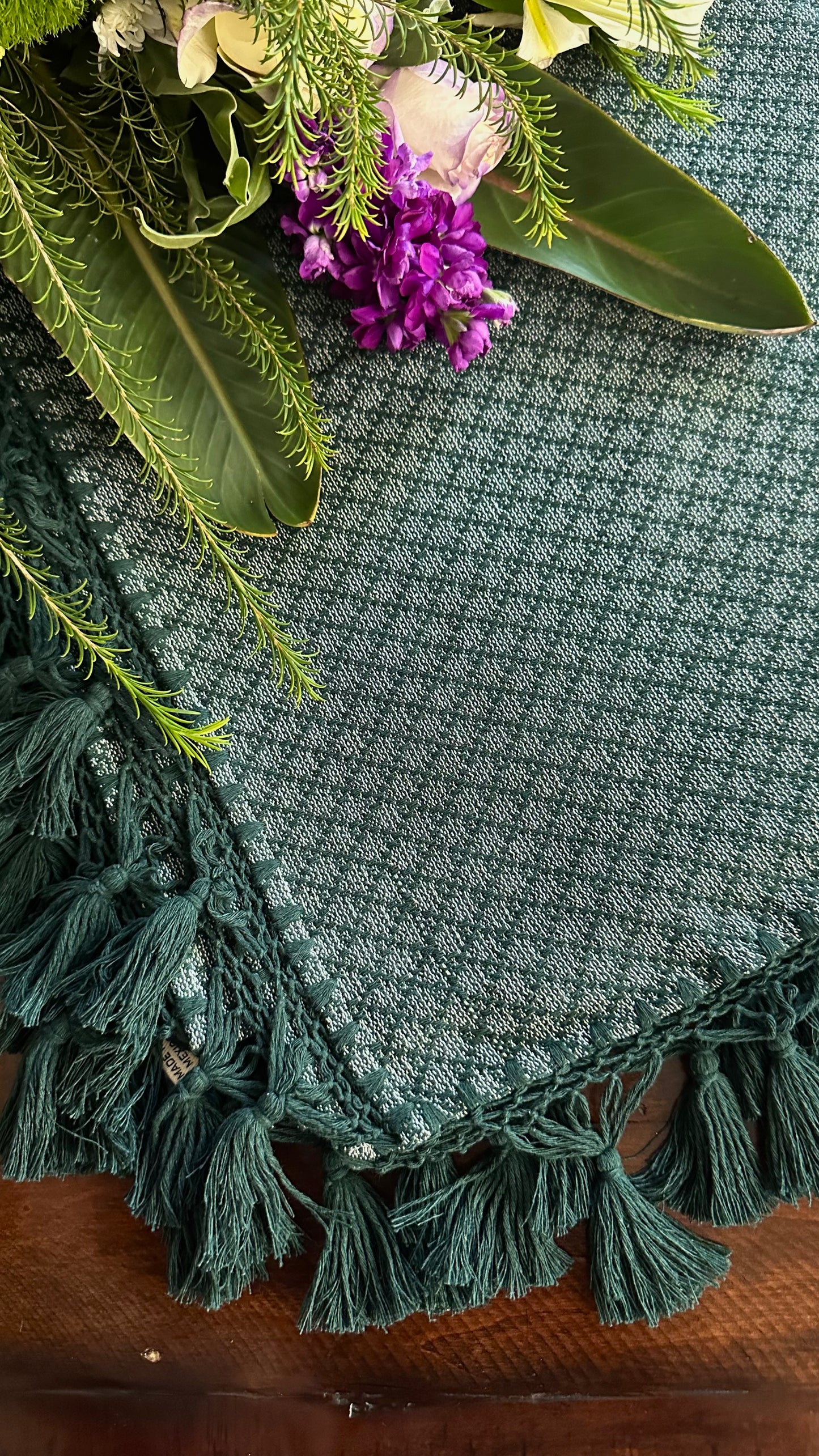 Maria Guadalupe Woven Tablecloth