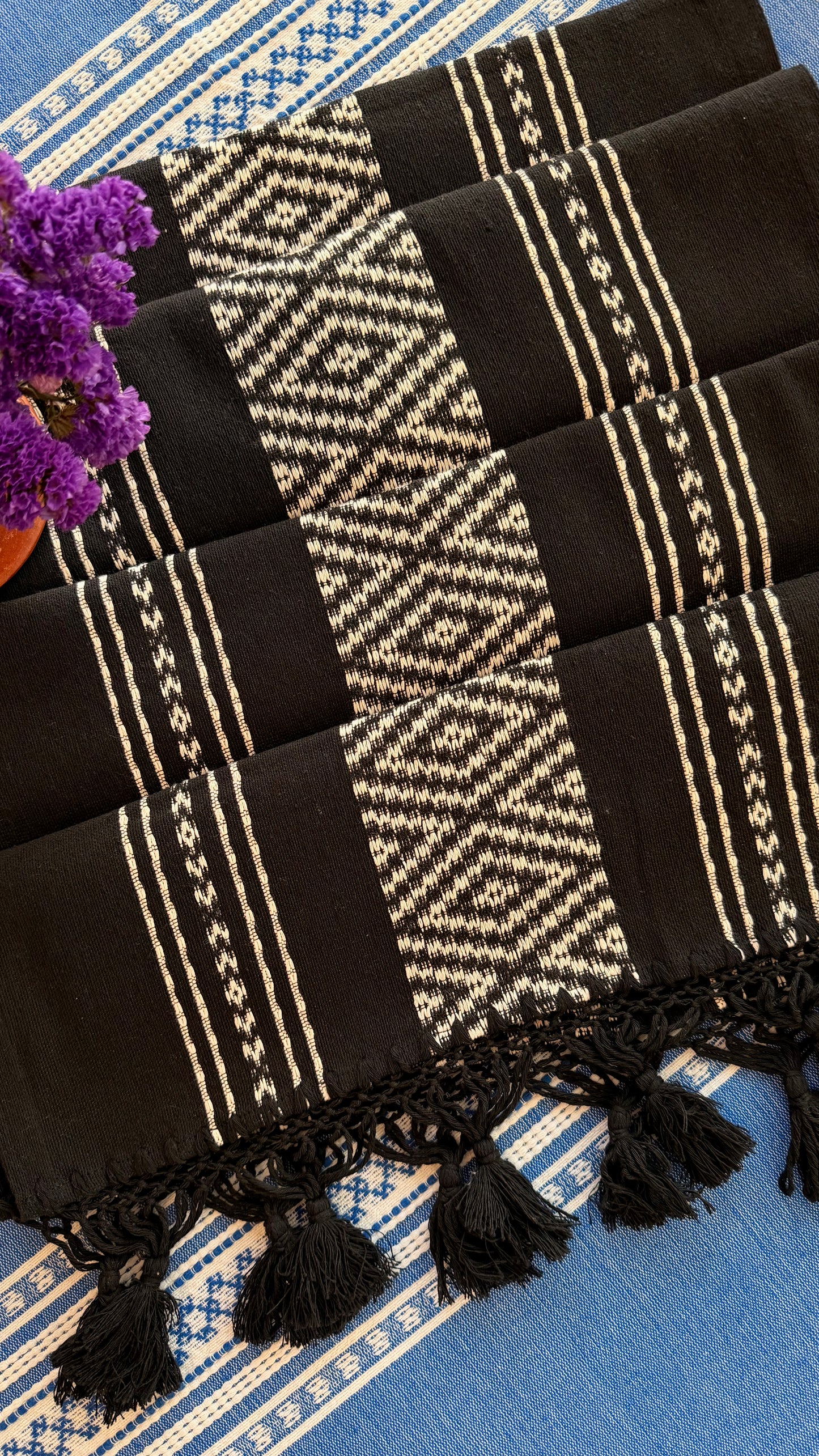 Dalia Woven Table Runner