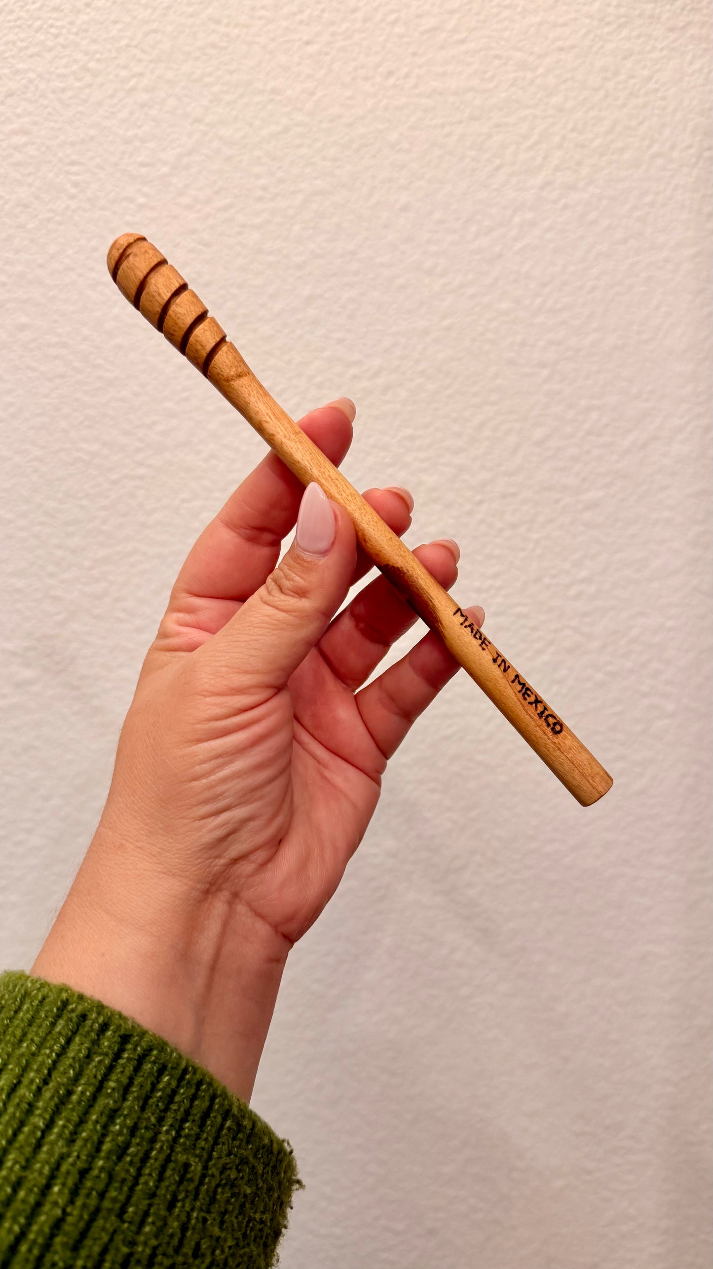 Dulce Wooden Honey Dipper
