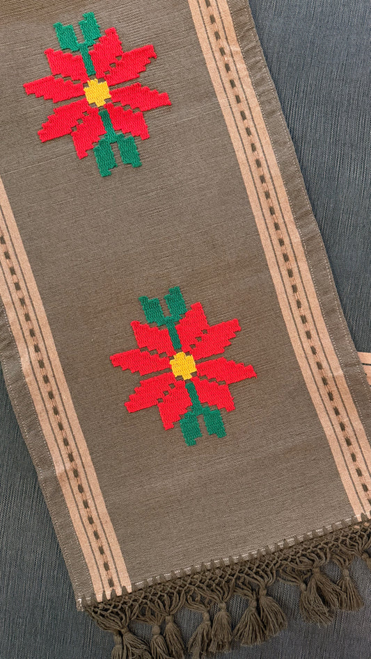 Nochebuena Woven Table Runner