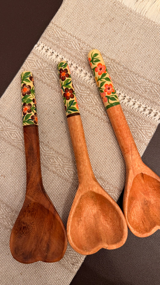 Frida Heart Wooden Spoon