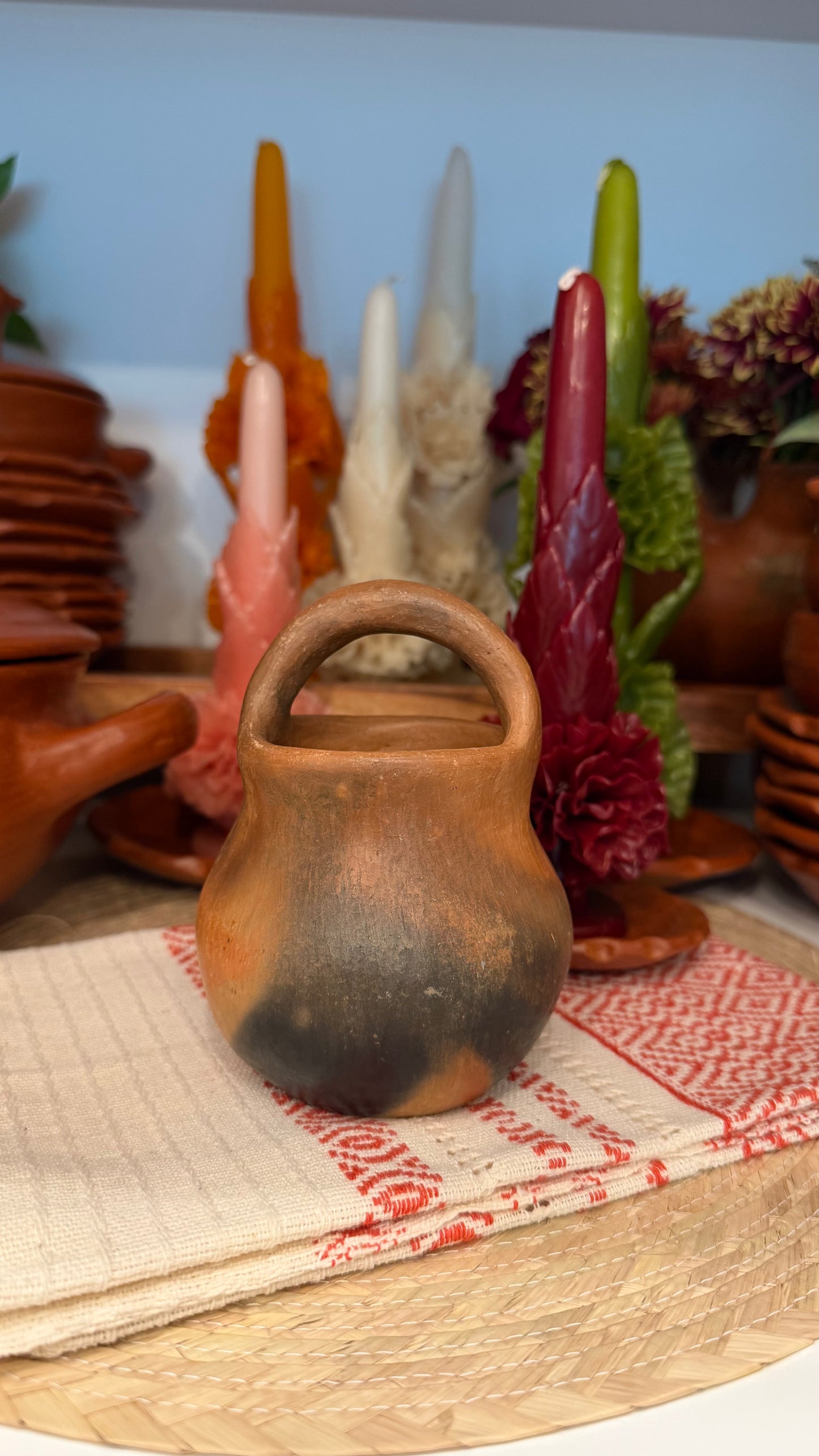 Maria Jose Small Clay Vase