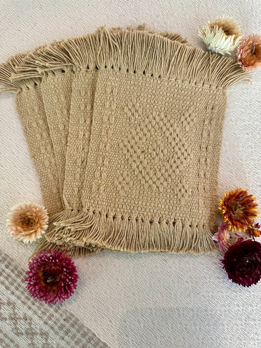 Carola Woven Coasters (set of 4)