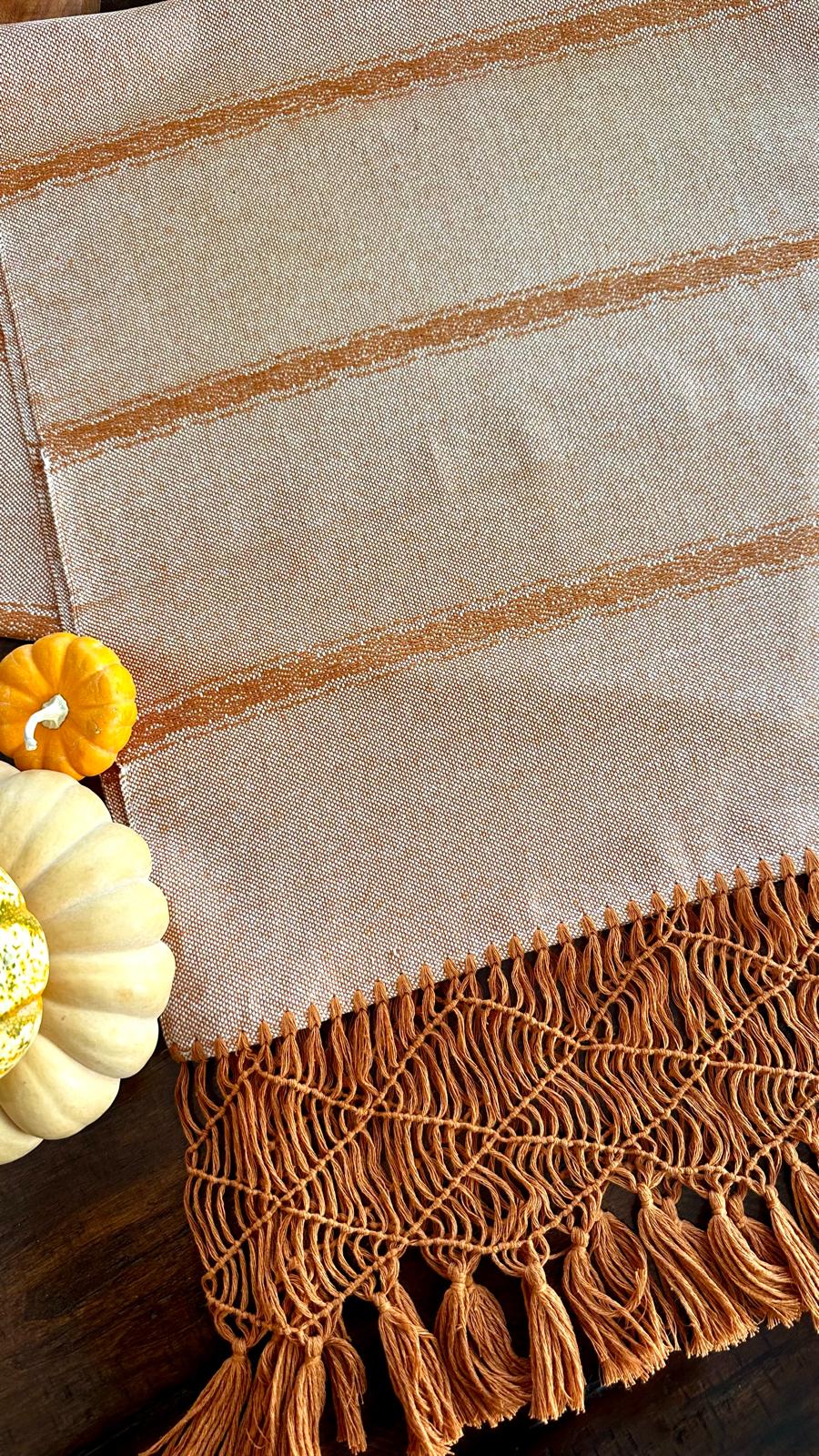 Carmela Woven Table Runner