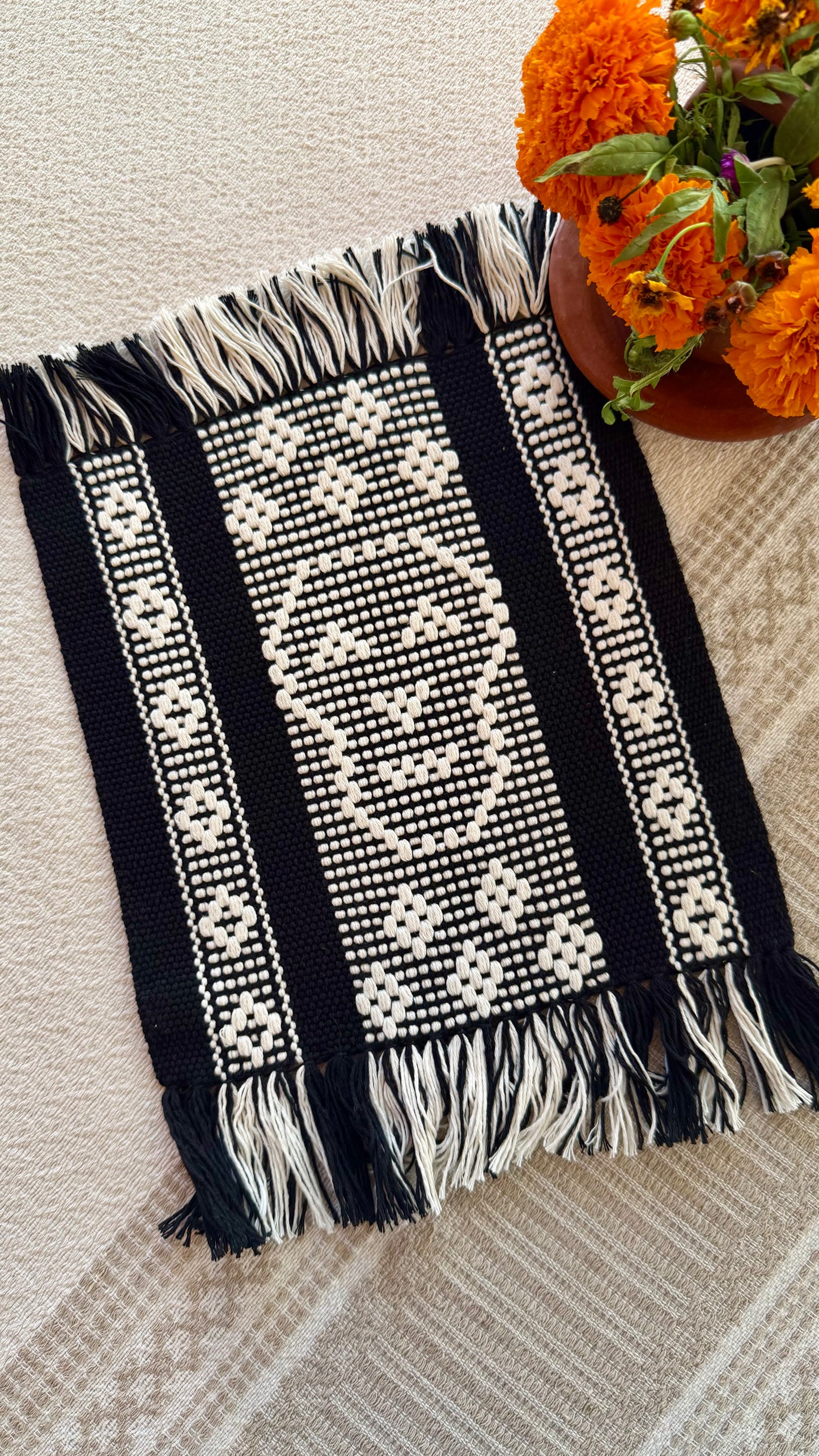 Calaverita Woven Lg Coaster