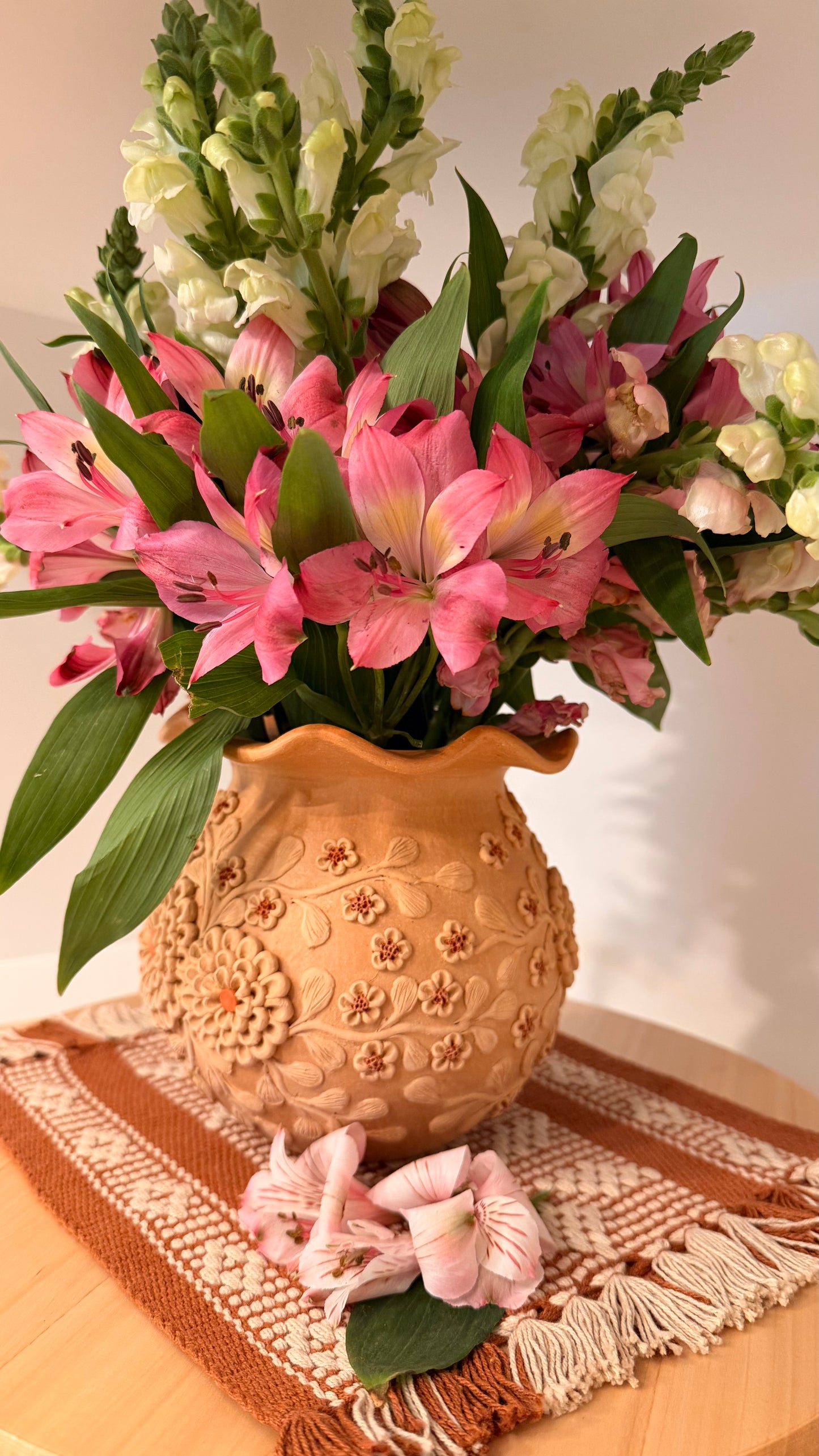 Alma Delia Clay Vase